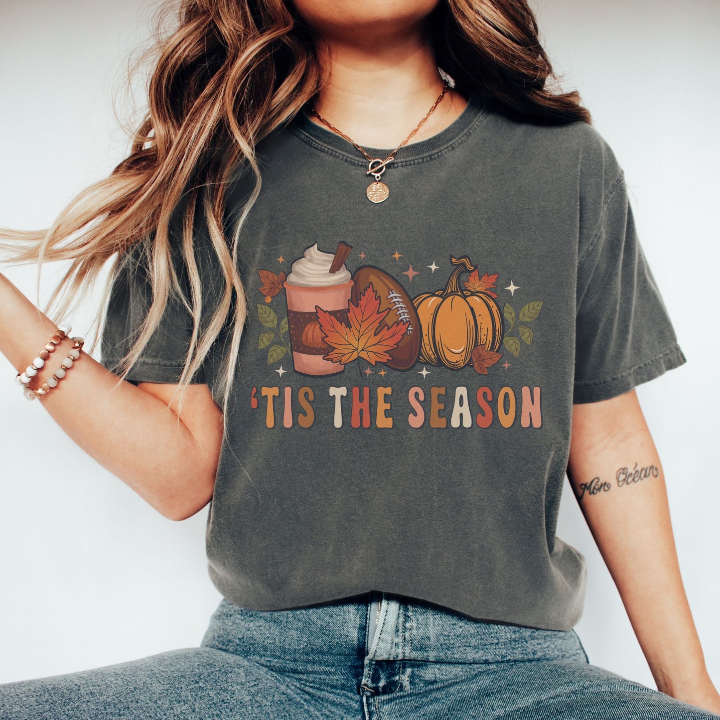 'Tis The Season Fall Football T-Shirt
