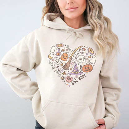 Halloween Doodles Hearth Hoodie