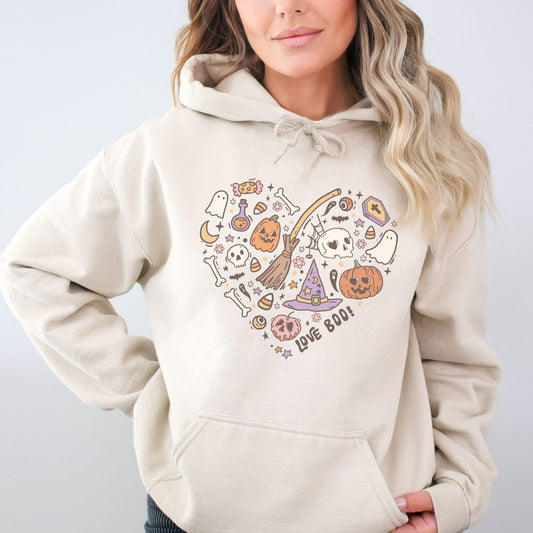 Halloween Doodles Hearth Hoodie