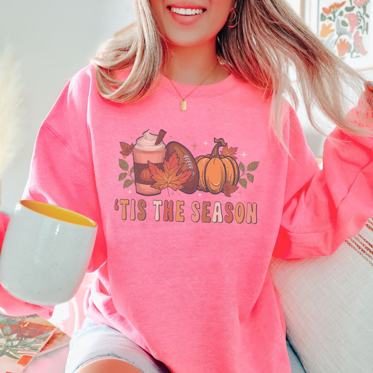 'Tis The Season Fall Football Sweatshirt