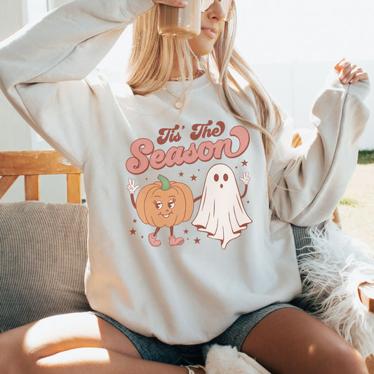 Retro Tis The Season Fall Sweatshirt