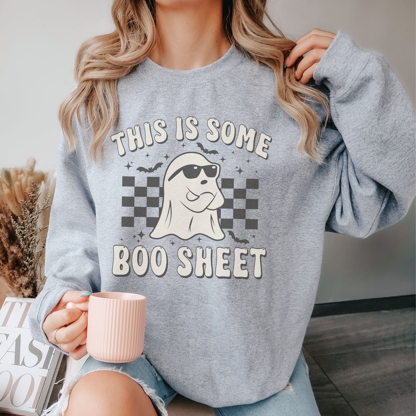 Boo Sheet Funny Halloween Sweatshirt