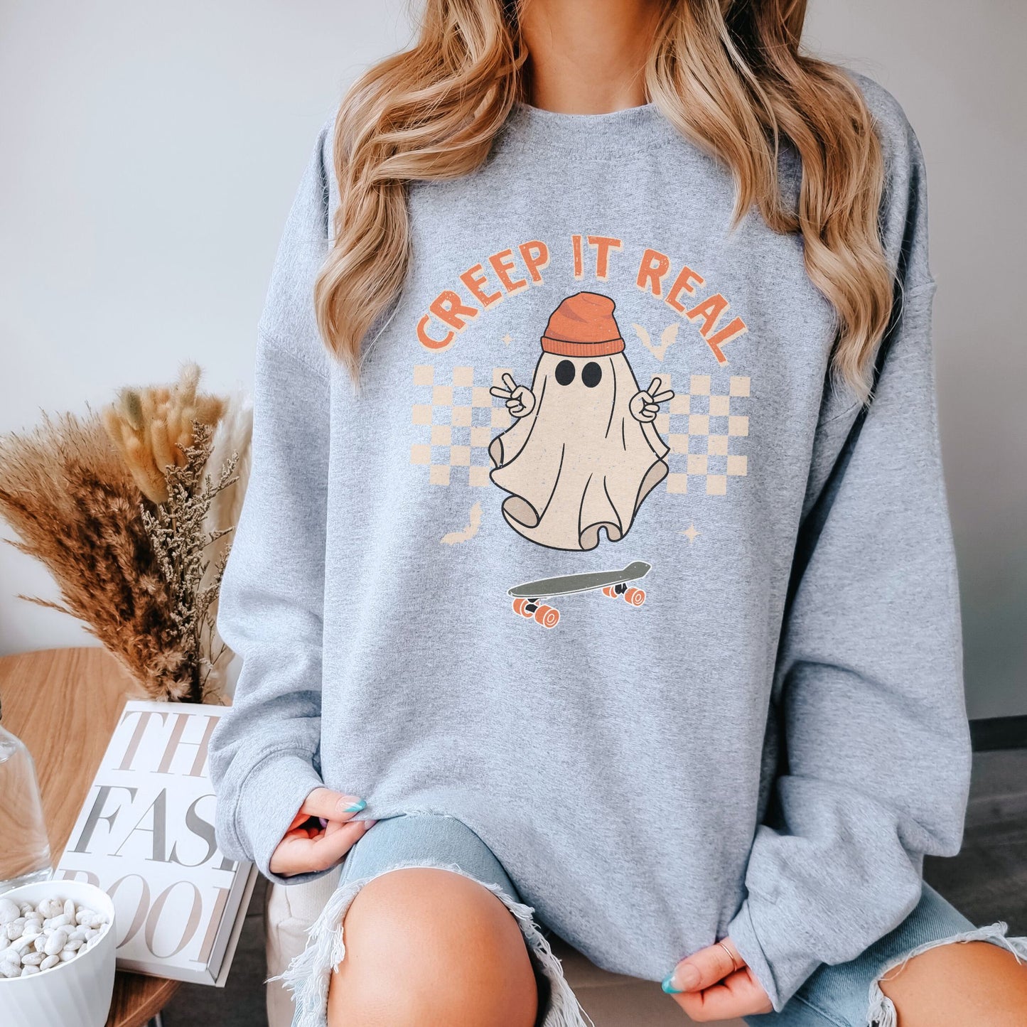 Halloween Creep It Real Sweatshirt