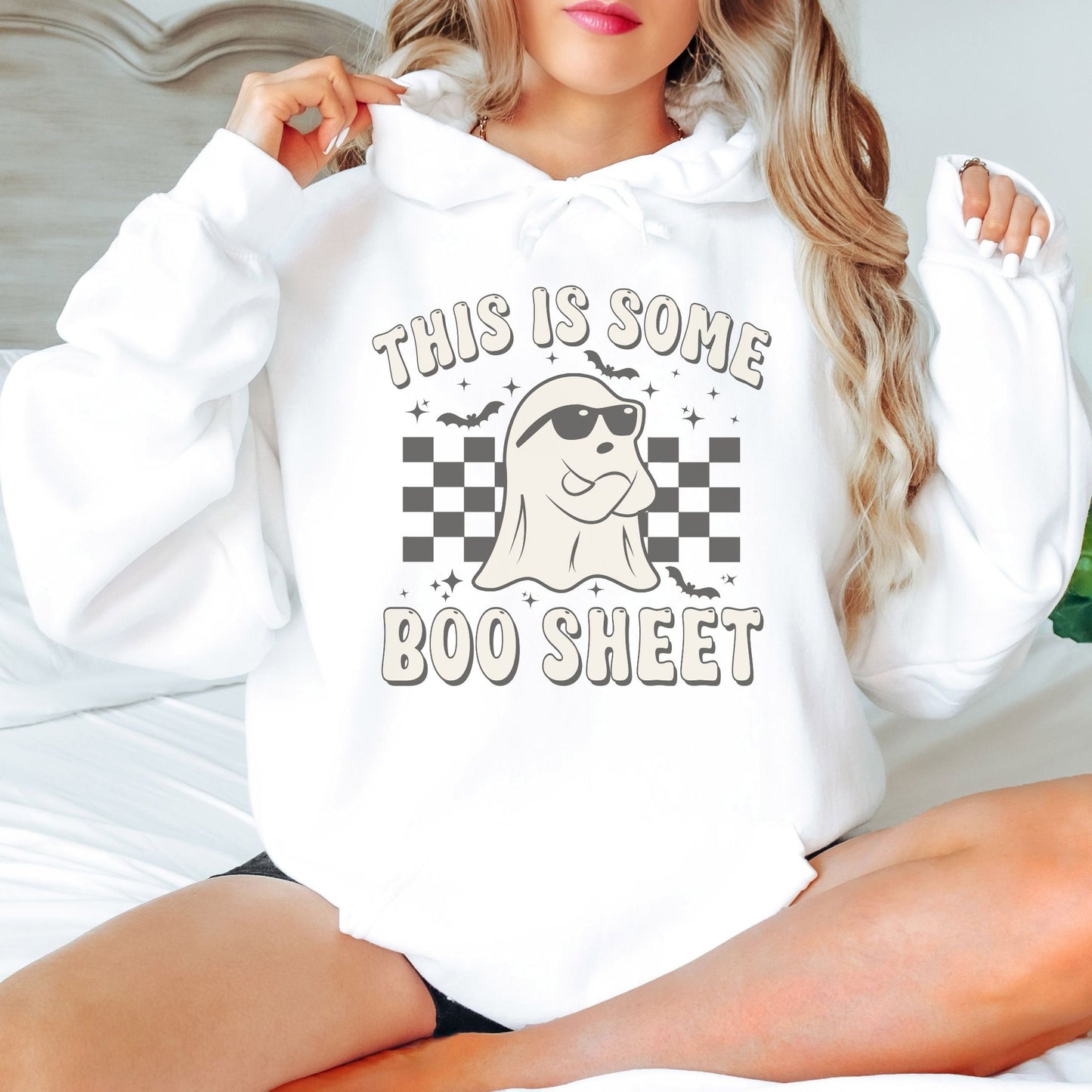 Boo Sheet Funny Halloween Hoodie