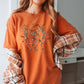 Dancing Pumpkin Head Skeleton Shirt