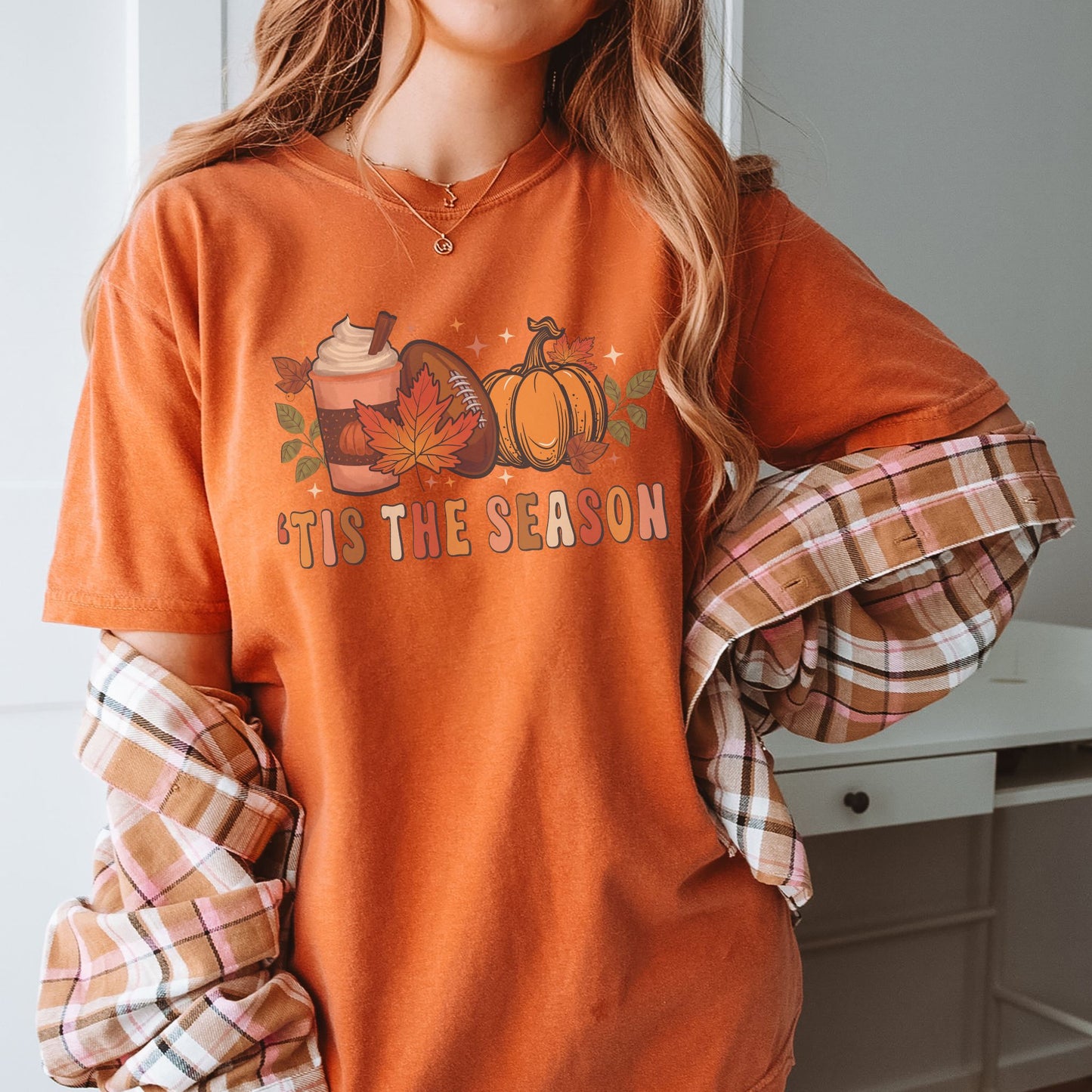 'Tis The Season Fall Football T-Shirt